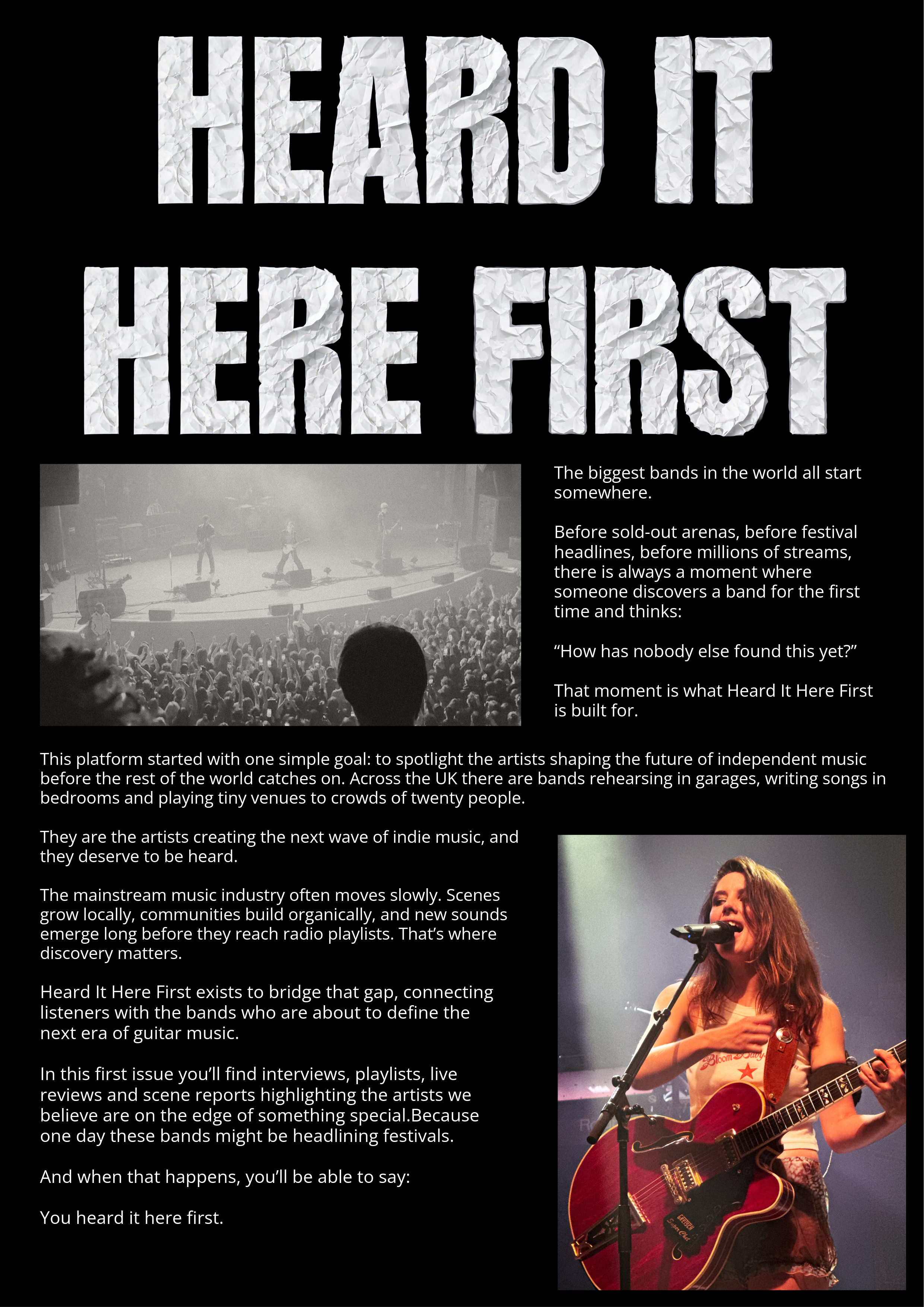 Heard It Here First - Issue 001